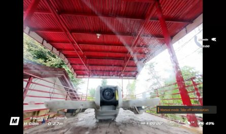 Extremely precise drone flying