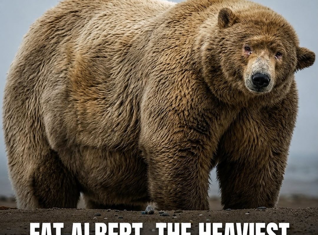 Fat Albert is one of the biggest polar bears in Alaska. Living near Kaktovik, he weighs in at over 1,000 pounds.