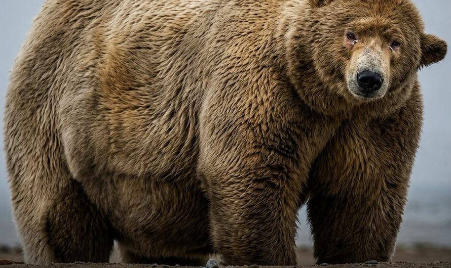 Fat Albert is one of the biggest polar bears in Alaska. Living near Kaktovik, he weighs in at over 1,000 pounds.