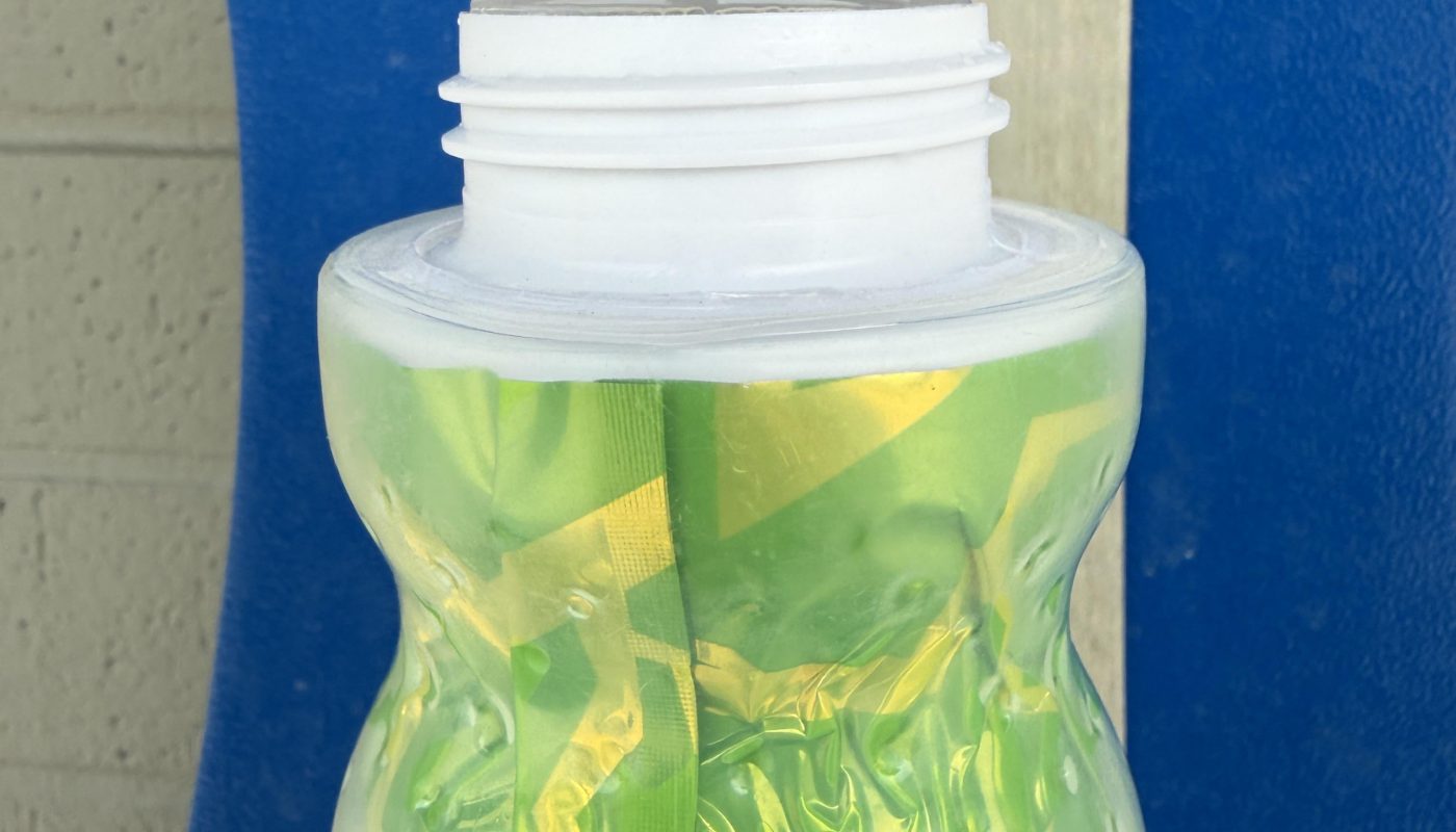 Filled up my water bottle and didn’t spill a drop. (This wasn’t intentional)