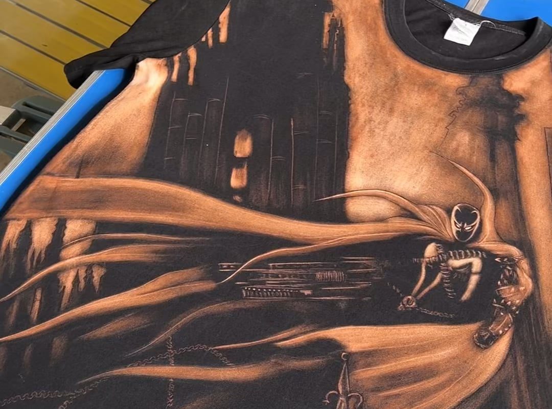 Finally finished Bleach art shirt! Spawn.