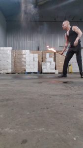 Fire style fire ball jutsu 🔥