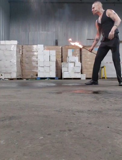 Fire style fire ball jutsu 🔥