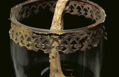 Galileo's middle finger preserved and on display in the Museo Galileo in Florence, Italy.