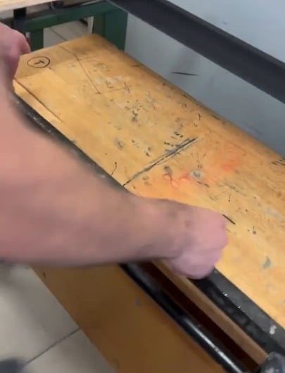 Graffiti removed from school desk