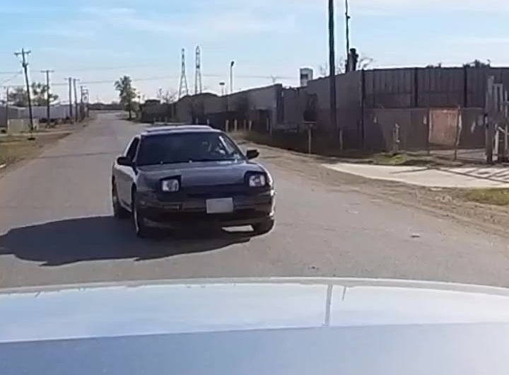 Guy did a J-turn, reversed, winked at you, another J-turn and drifted away