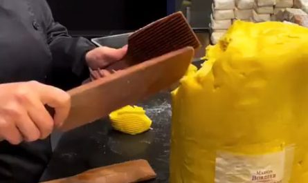 Hand forged butter