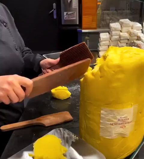 Hand forged butter