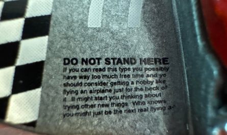 Hidden message on a 2004 Hot Wheels plane makes me rethink my career path
