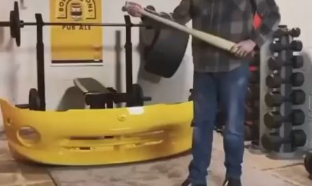 His bat swings, so smooth.