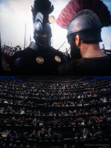 How 70MM IMAX movies look from the projectionist view: