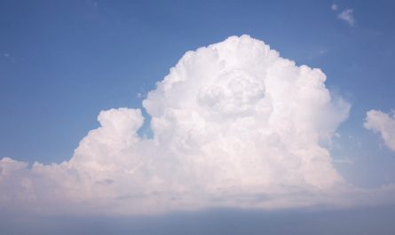 I caught this hyperlapse of a storm cloud with my drone today
