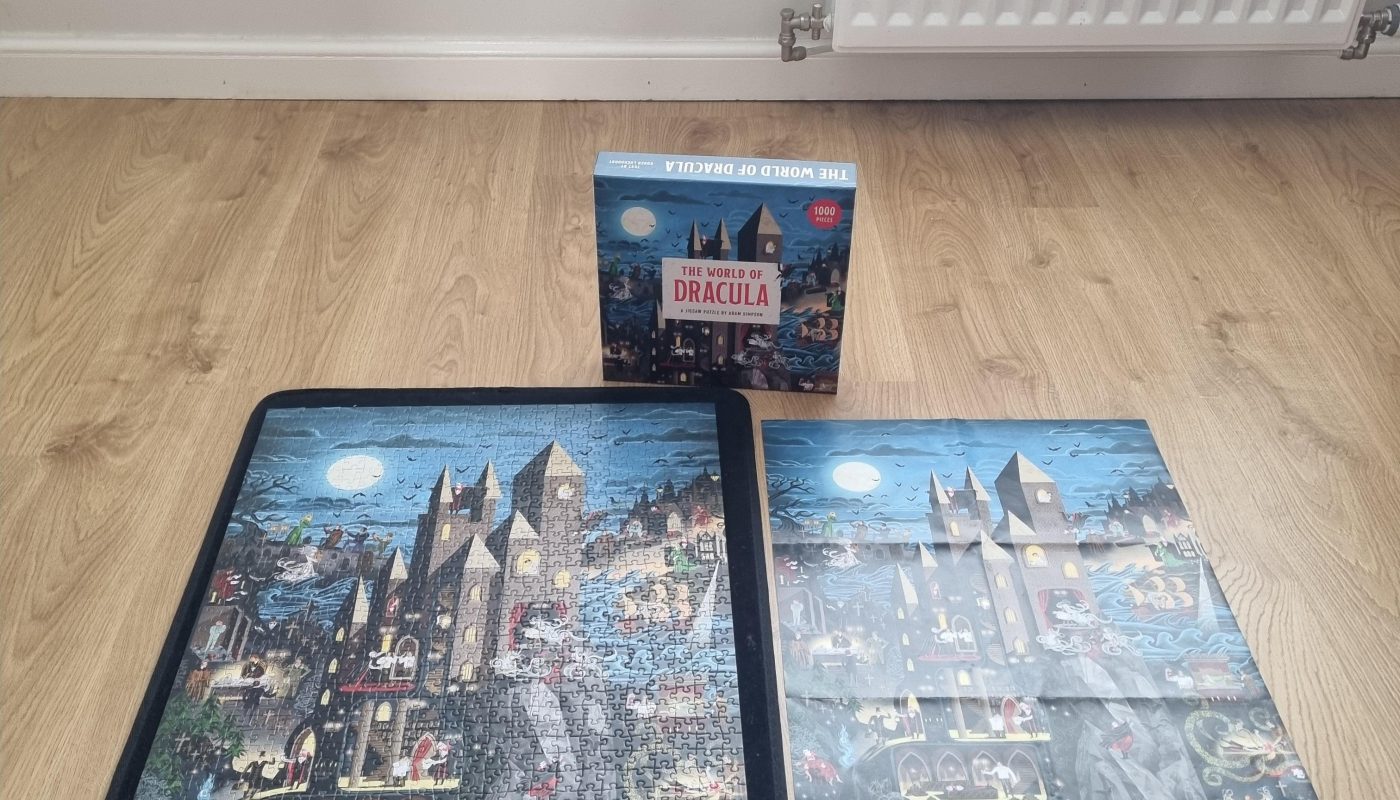 I love a completed jigsaw puzzle!