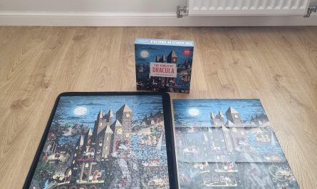 I love a completed jigsaw puzzle!