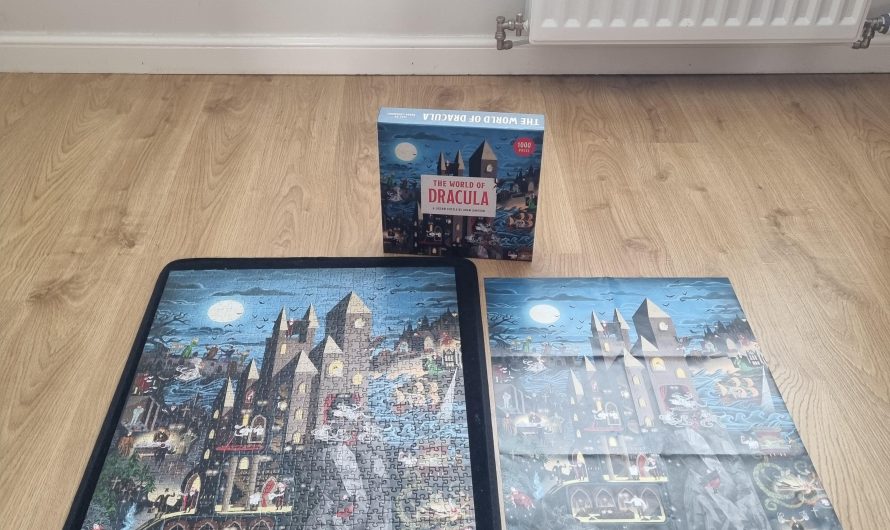 I love a completed jigsaw puzzle!