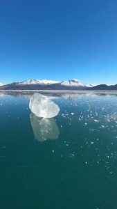 Ice skating on ice