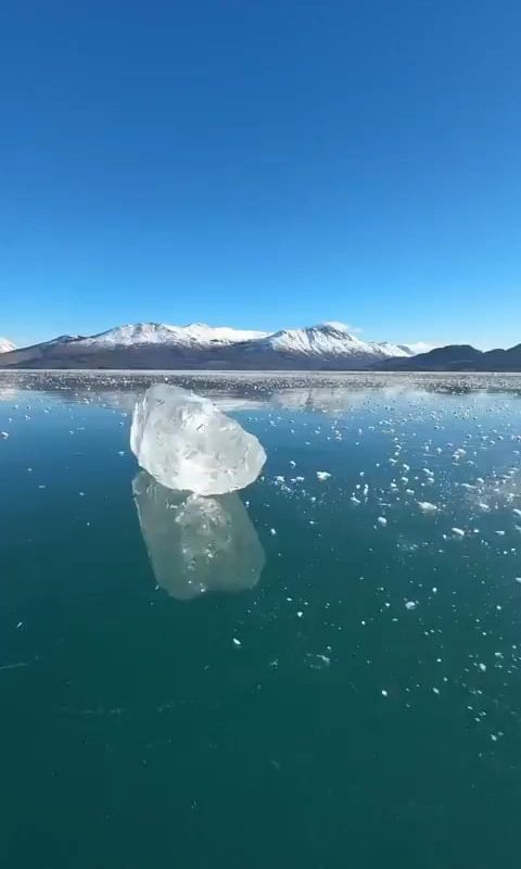 Ice skating on ice
