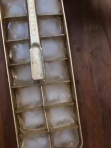 Ice tray from the 1930s