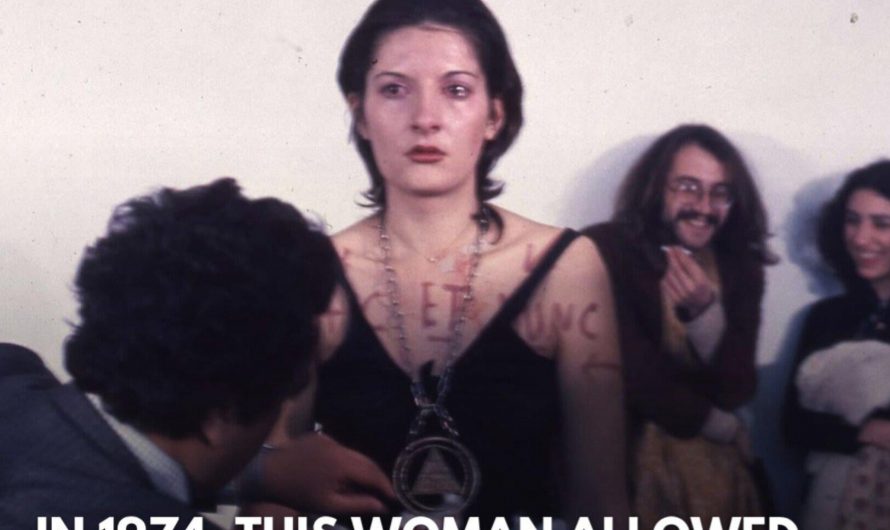 In 1974, Marina Abramovic stood still for six hours and let strangers do whatever they wanted to her