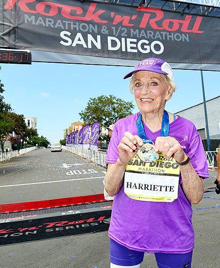 In 2015, Harriette Thompson ran a full marathon at an age of 92 and became the oldest woman in history to do so.
