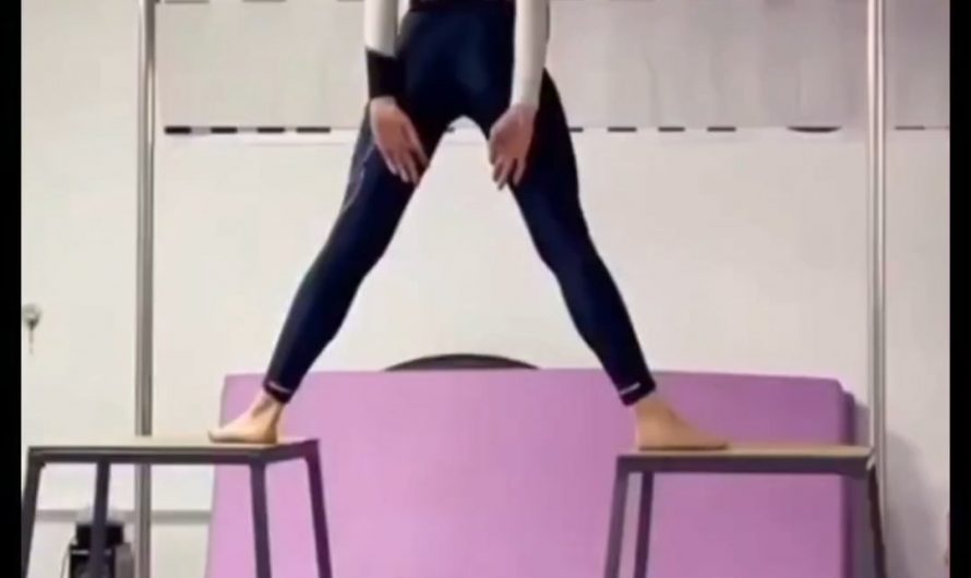 In Poltava, Kharkiv native Vlada Kalashnikova set a National Record of Ukraine by picking up an apple with her teeth while performing a backbend, from the highest platform ever achieved in this discipline.
