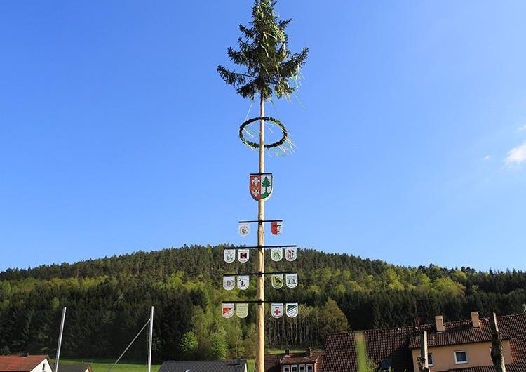 In some parts of Germany, a tree is erected in the town center on May 1. Whoever manages to steal the tree from a neighboring town before it is erected enters into negotiations with that town to haggle over the “ransom.” This usually consists of large amounts of goods, such as beer, wurst or bread