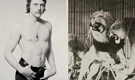 In the late 1960s when he was just a teenager, Christopher Walkens worked as a lion tamer.