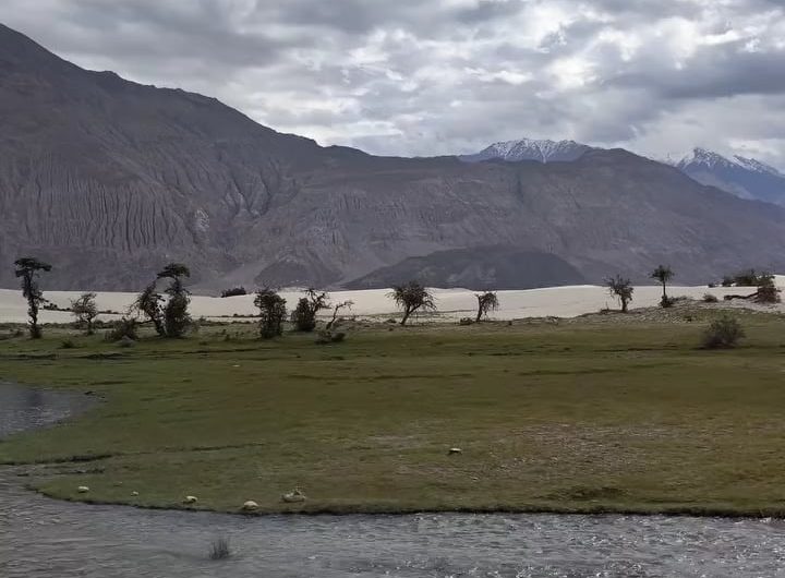 India casually having mountains, rivers, sand dunes and clouds in the same frame but surprise in end.