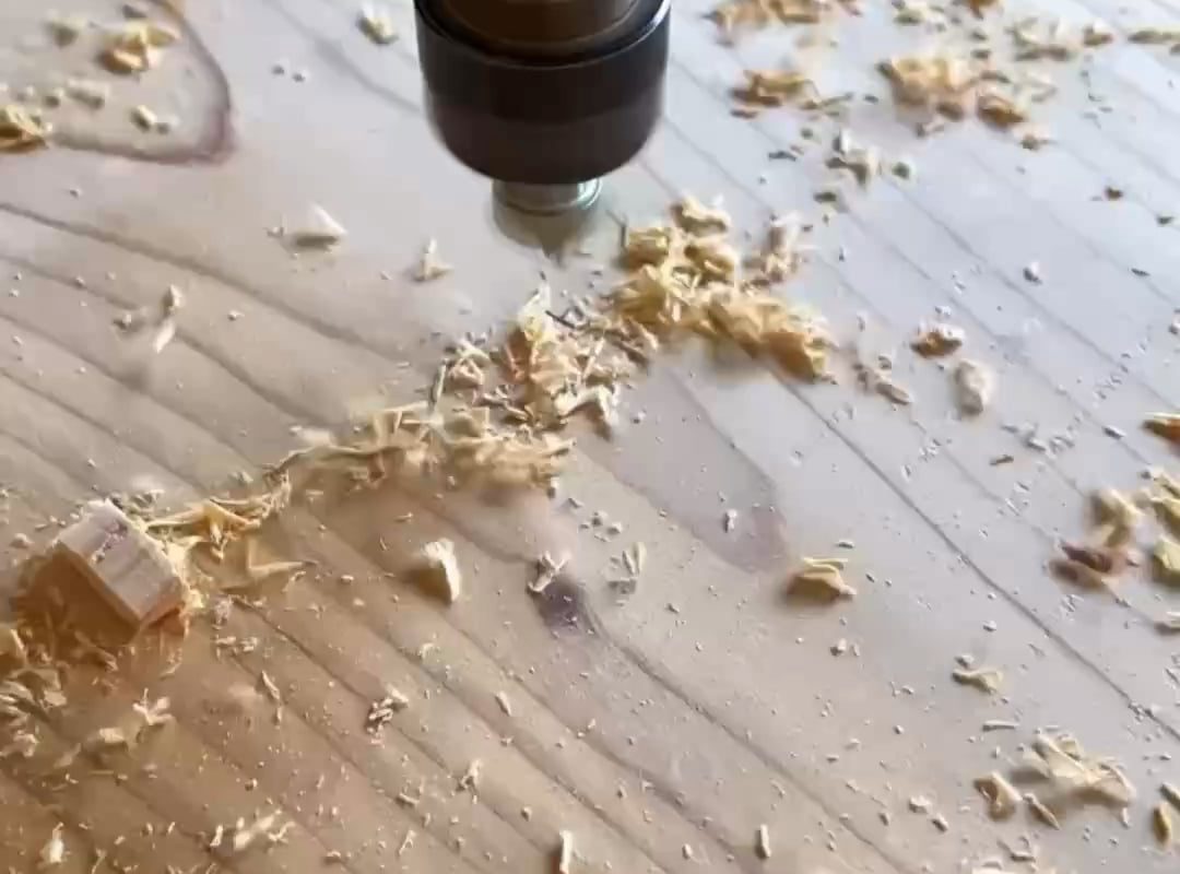 Intricate wood carving using a CNC router