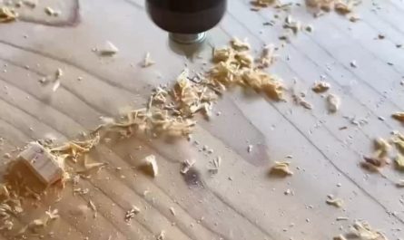 Intricate wood carving using a CNC router