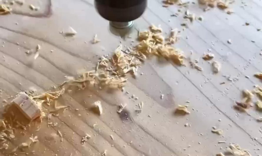 Intricate wood carving using a CNC router
