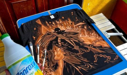 It's painted using bleach | Spawn