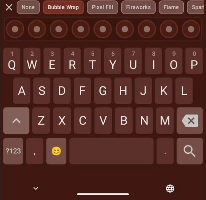 Keyboard Fidgets
