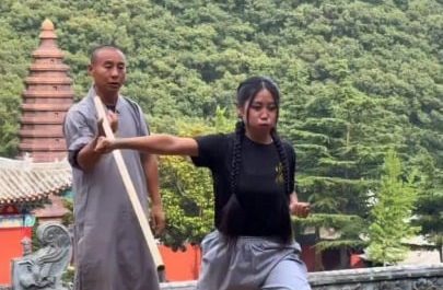 Kungfu training seems painful