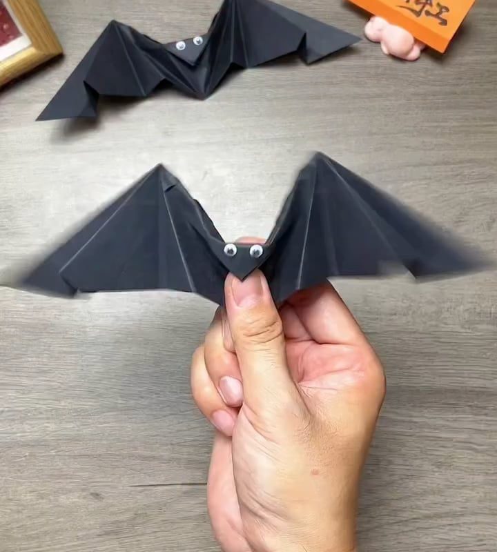 Making a paper bat