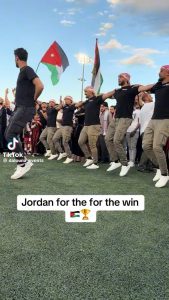 Men doing the Dabke. So satisfying seeing their legs/ feet in sync
