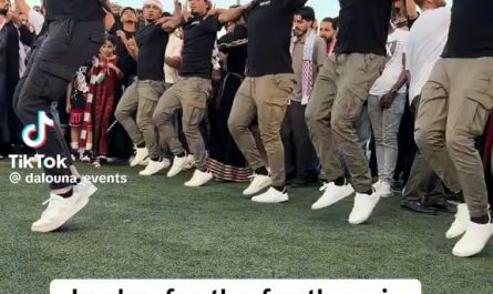 Men doing the Dabke. So satisfying seeing their legs/ feet in sync