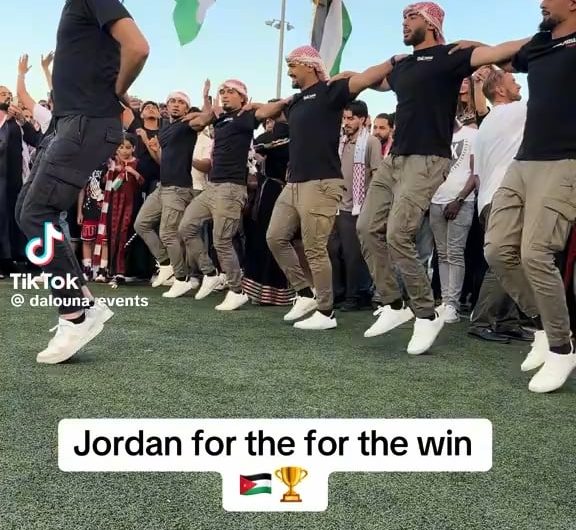 Men doing the Dabke. So satisfying seeing their legs/ feet in sync