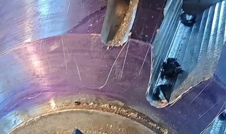 Metal cutter cutting steel like butter