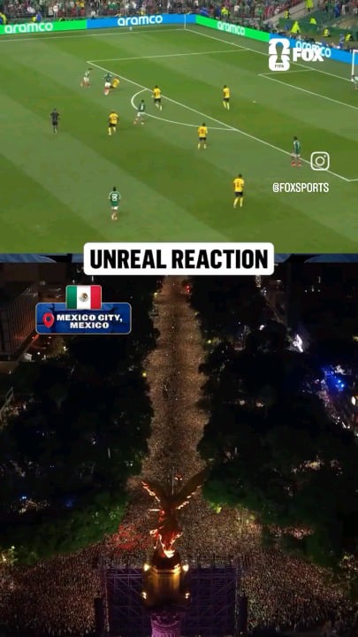 Mexican fans reaction to the two goals against Ecuador in 2026 FIFA world cup