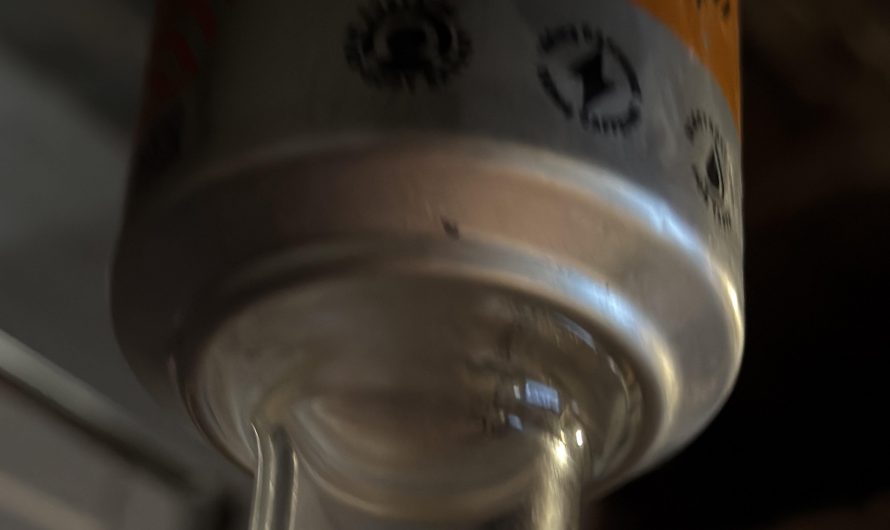 My buddy’s rockstar can fits perfectly on top of his “vase”