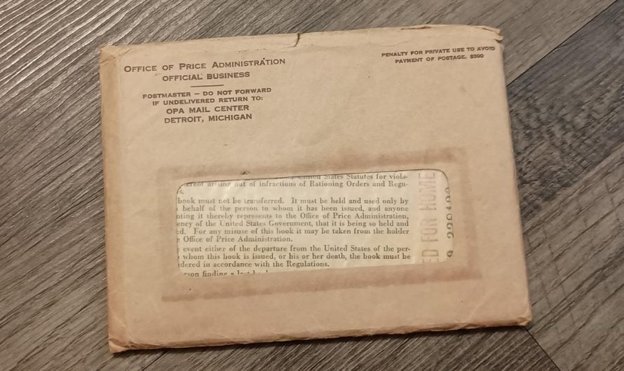My grandparents WW2 food rations