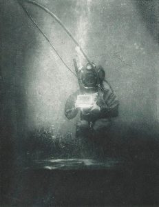 One of the first photos ever taken underwater