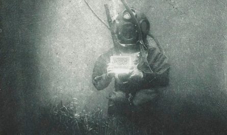 One of the first photos ever taken underwater
