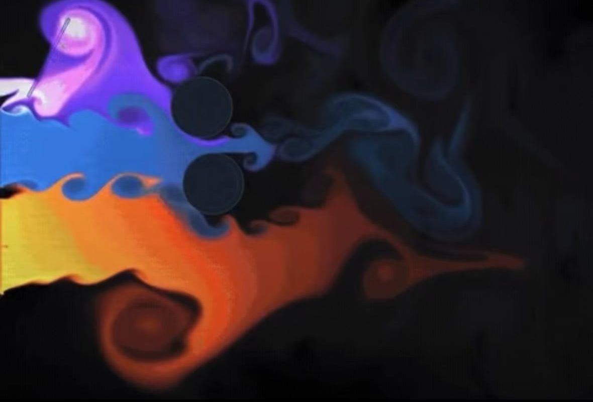Online fluid dynamics simulator