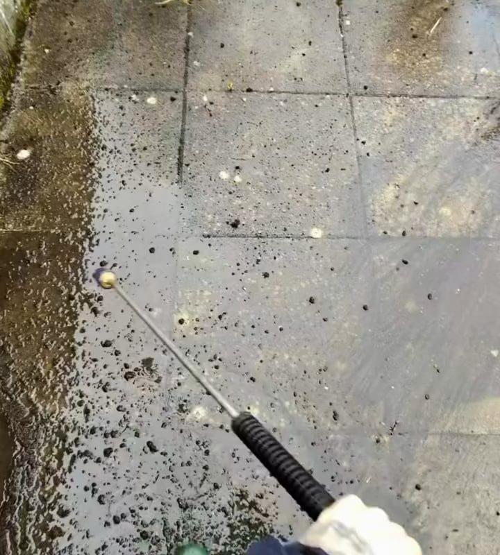 Pressure washing