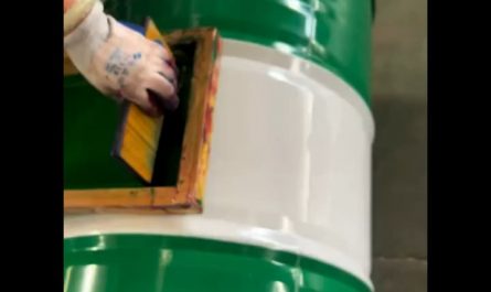 Professional marking of a barrel