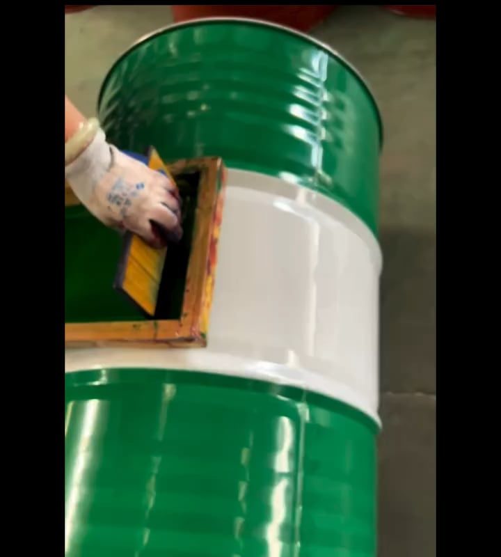 Professional marking of a barrel