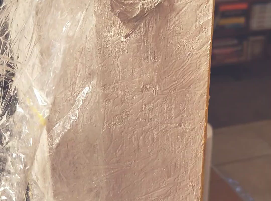Removing Three Layers of Crappy Paint from Our Kitchen Entrance in One Go