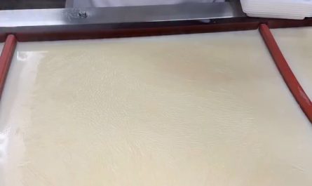 Removing soy milk skin